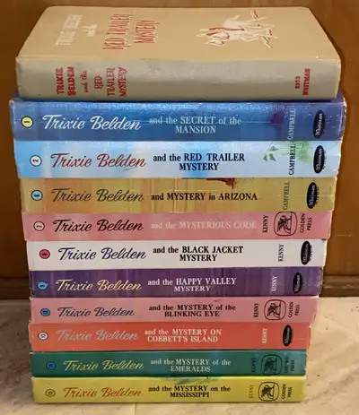 Vintage 1950 1960s Hardcover HC Trixie Belding Books Lot x 11, View more