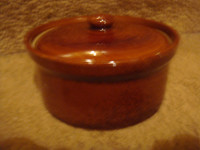 Vintage Individual Ceramic Dishes with Lid