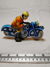 Antique Tin Motorcycle Hungary
