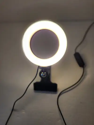 Ring Light for Video Conference, 5", Clip-on for Monitor Laptop, View more
