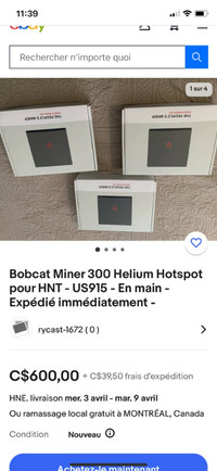 Bobcat miner 300 helium hotspot