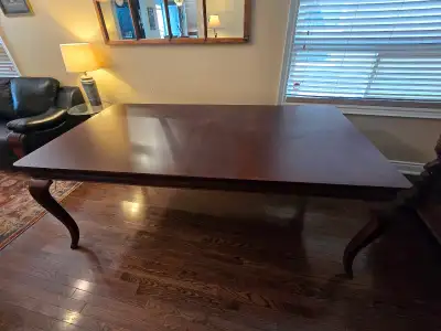 high quality (solid wood) dining table and chairs, View more