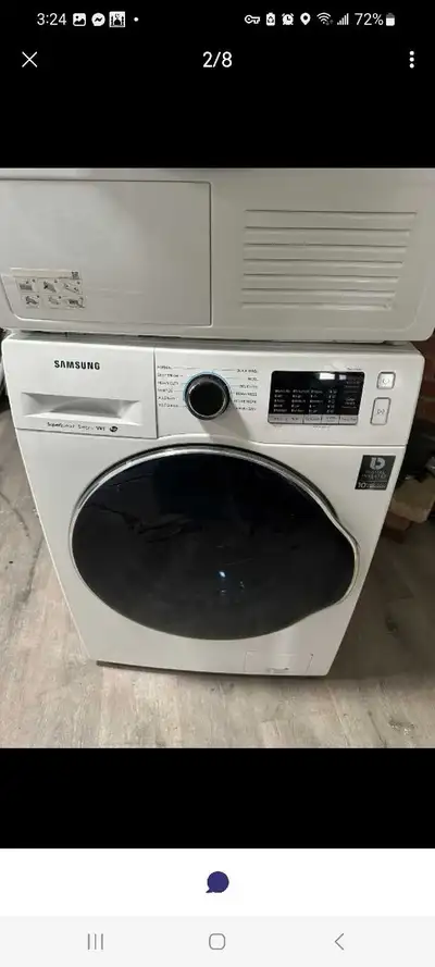 Samsung 24 w front load washer washing machine , View more