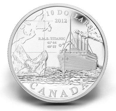 Monnaie R.M.S.Titanic 2012 MRC dans Art et objets de collection  à Ouest de l’Île