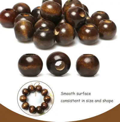30pcs 25mm Dark Brown Large-CANA-B08MFGW3ZJ, View more