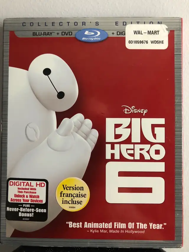 Big Hero 6 Blu-ray in CDs, DVDs & Blu-ray in Hamilton - Image 2