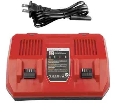 Dual Battery Charger Replace Milwaukee 6A Rapid Lithium Charger, View more