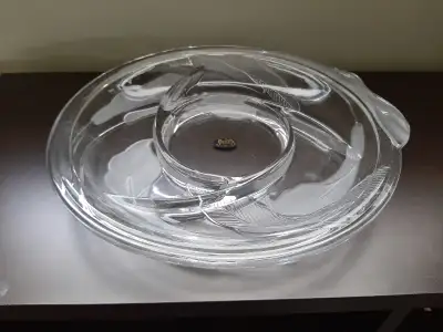 Crystal Sectional Tray