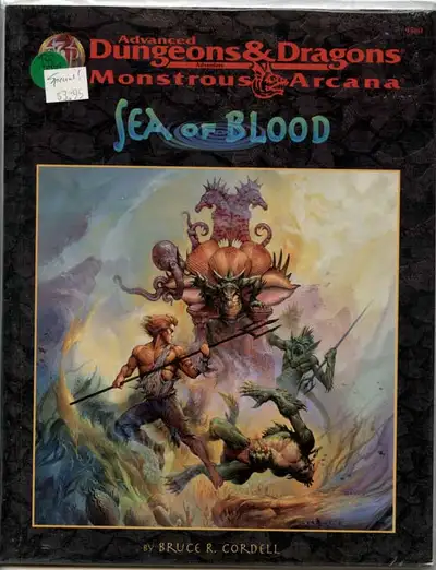 #9560 Monstrous Arcana Sea of Blood AD&D TSR 1997, View more