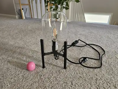 Decorative Metal Night Lamp – $20, View more