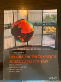 Textbook - Geographic Information Science and Systems