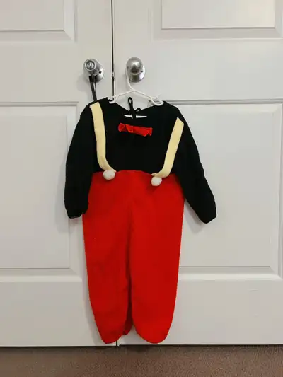Halloween Costume – Size 2–4 Kids Plush Mickey Mouse, View more