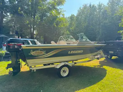 I'm selling a 1998 Legend V170 All Sport, a versatile boat perfect for fishing and family fun on the...