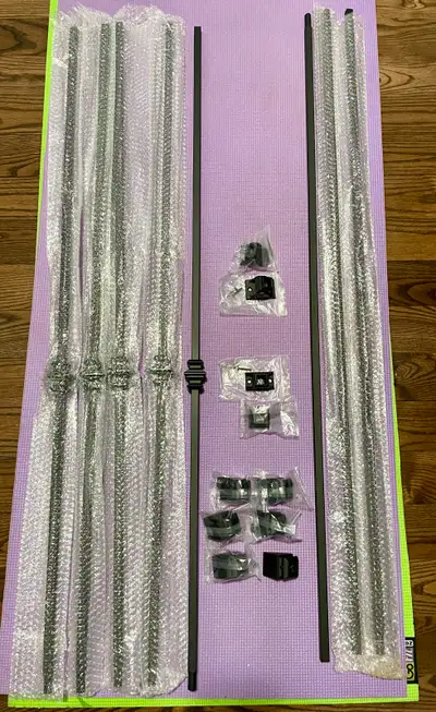 Black Matte Metal  Stairs Parts (all for $30), View more