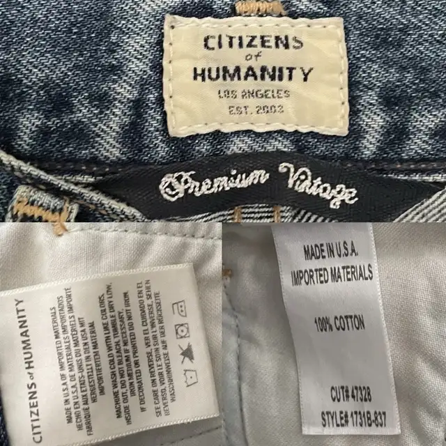 COH Charlotte High Rise Straight Denim Jeans Blue 23 in Women's - Bottoms in Brantford - Image 6