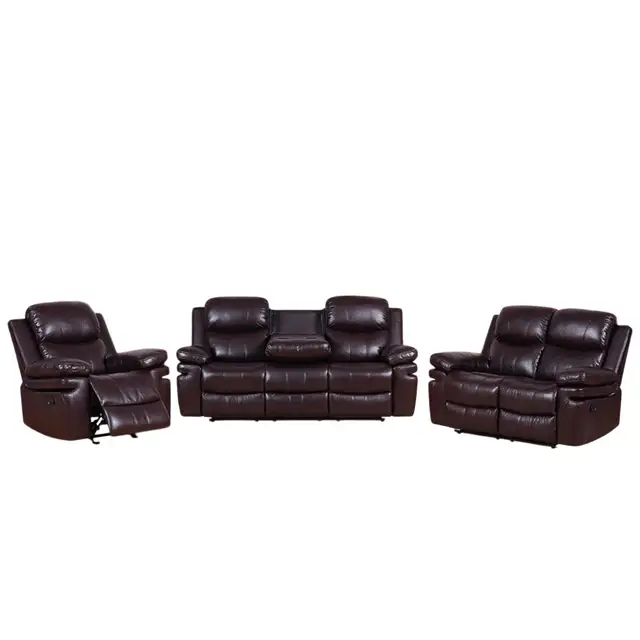 New Suave Recliner Sofa , Chair Air-Leather Upholstery In Sale in Chairs & Recliners in Stratford - Image 3