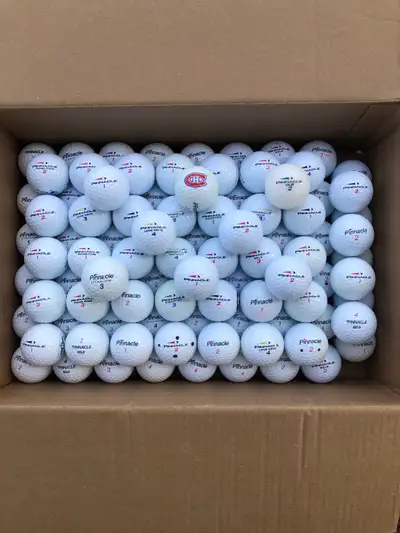 100 Used PINNACLE Golf Balls, View more