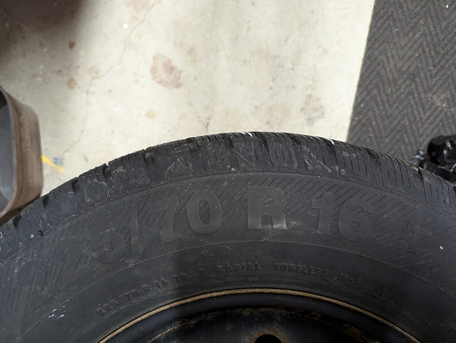 4 Barum Polaris-3 4x4 winter tires 225/70 R16 103T on steel rims in Tires & Rims in City of Toronto - Image 6