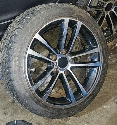 M bmw rims and rubber 
