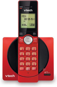 vtech Cordless Phone System Red