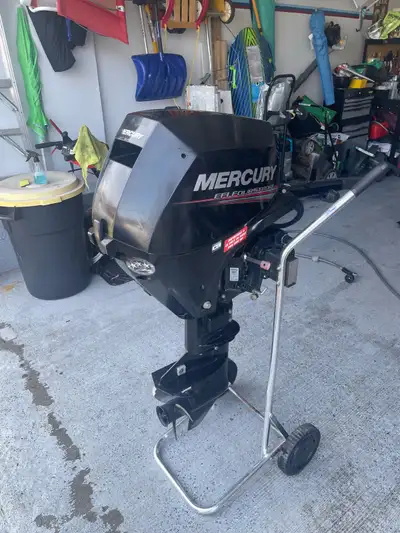 2020 Mercury 20HP EFI Outboard Motor Motor is in excellent condition. Beside a few cuffs and dings i...