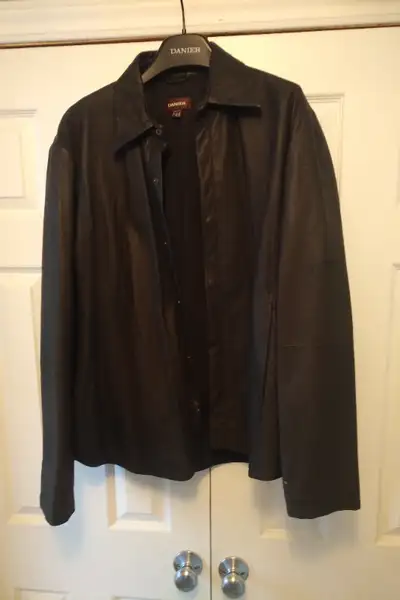 Danier leather shirt size xl / 2xl, View more