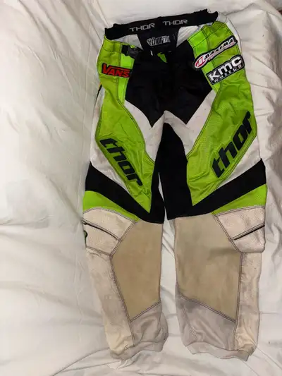 Thor MX Phase Mens Motocross Motorcycle Dirt Bike Padded Racing Pants - Size 28 Pick up in the West...
