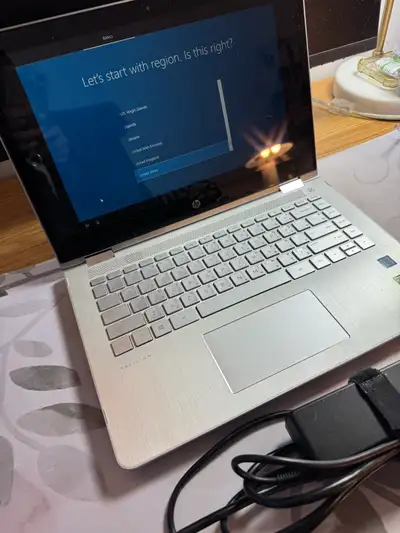 Laptop touchscreen  HP Pavilion x360 Convertible 14, View more