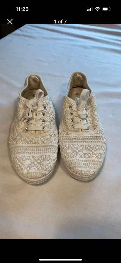 Ardene White Shoes 9, View more