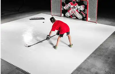 Hockeyshot Dryland Allstar Synthetic Ice Tiles - 10 Pack, View more