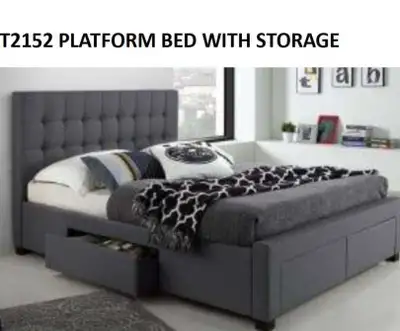 Platform Bed Frame | Fresh Stock | Modern Bedroom Style, View more