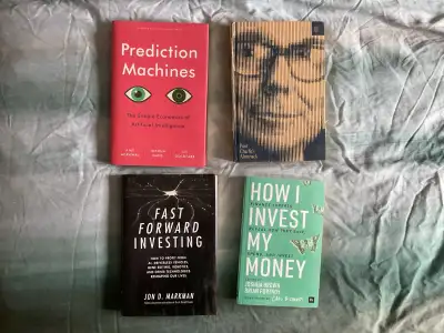 Finance Books for sale $10 each, View more