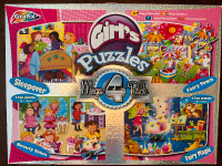 Grafix Girl’s Puzzles Mega 4 Pack