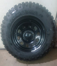 M + S tires on rims LT265/70R17