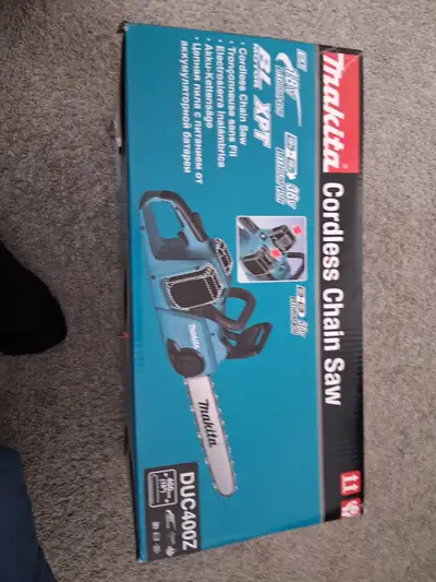 Makita 36V (18Vx2) LXT 16-inch Cordless Chainsaw, View more