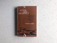 Actor and Architect Vintage Art Book