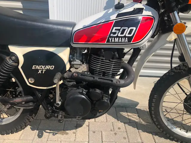 1976 Yamaha XT500 Enduro vintage motorcycle in Street, Cruisers & Choppers in Markham / York Region - Image 5