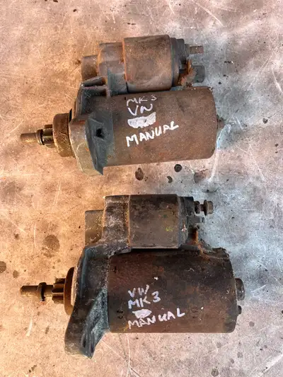 Vw starter motor Please take a look at the pics $75 for each starter 647-708-1221