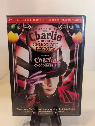 Charlie and the Chocolate Factory DVD 2 Disc Deluxe Edition, View more