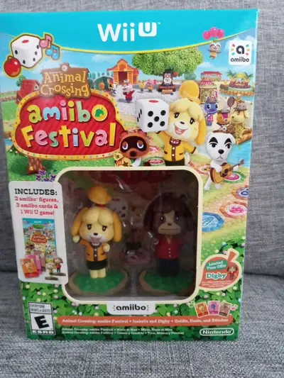 Animal Crossing: Amiibo Festival Bundle (Nintendo Wii U, 2015) , View more