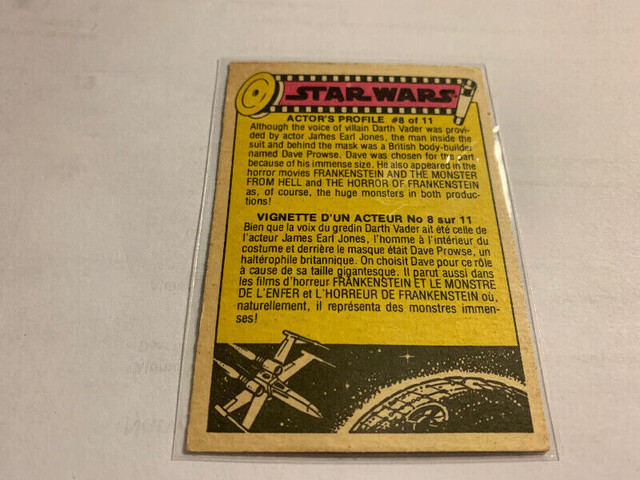 1977 Topps Star Wars Series 2 Card #69 'Threepio's Desert Trek! dans Art et objets de collection  à Longueuil/Rive Sud - Image 2