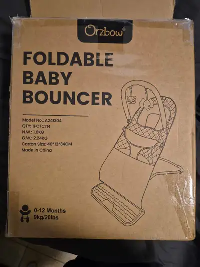 Orzbow Foldable Baby Bouncer, View more