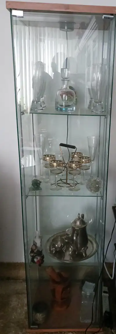 Beautiful glass utility stand, View more