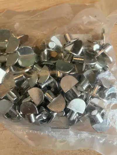 SHELF PEGS-BAG OF 80pcs.-STAINLESS STEEL, View more