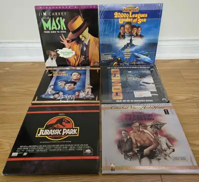 Laser discs, View more