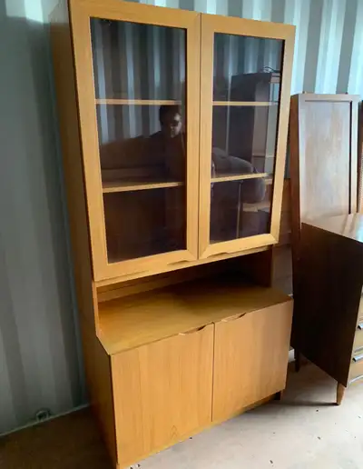 Vintage teak cabinet, View more