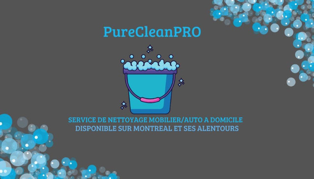 Pure Clean Pro dans Ménage et entretien  à Ville de Montréal - Image 2