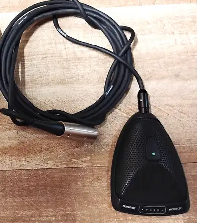 Shure MX393/C cardioid microphone, View more
