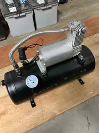 12 volt compressor and air tank