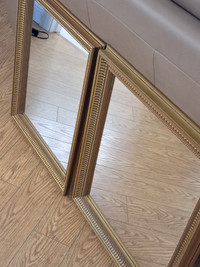 NEOCLASSICAL GOLD FRAMED MIRRORS